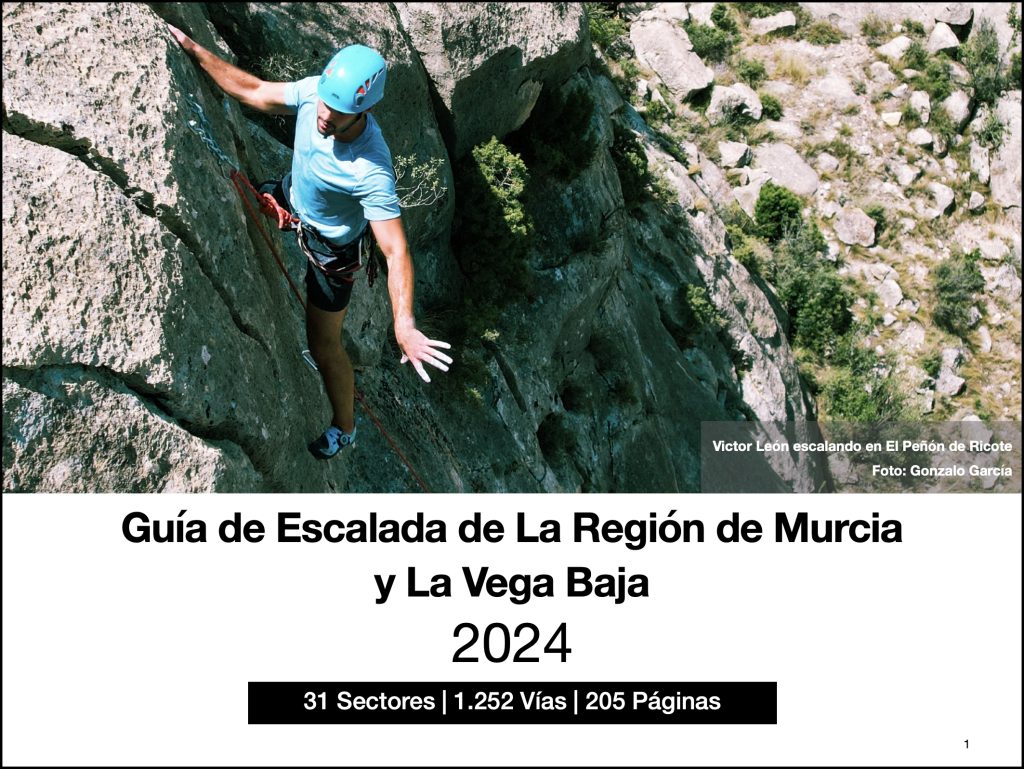 Climbing Topos Murcia Guía Escalada