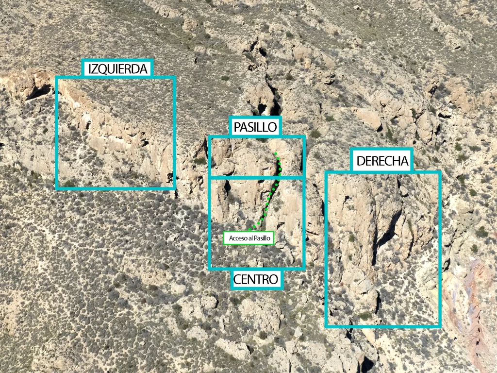 Vista general sector Cabo Cope de Águilas